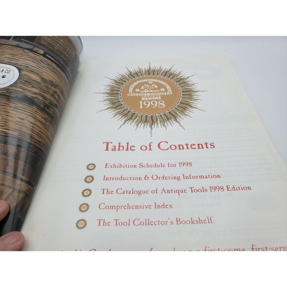 The Catalogue Of Antique Tools 1998 Edition By Martin J. Donnelly - Picture 2 of 9